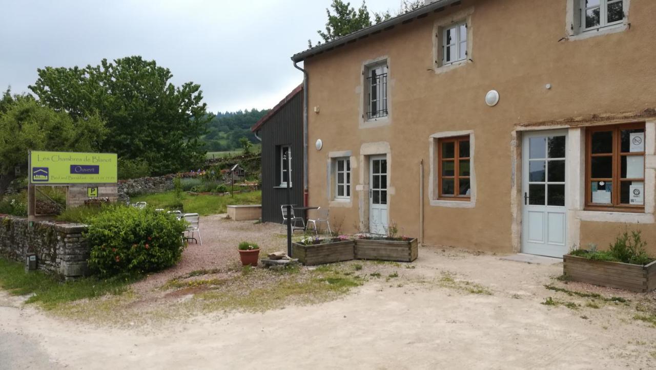 Les Chambres De Blanot Blanot  Exterior photo